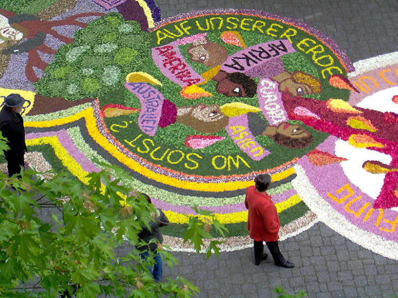 Blumenteppich