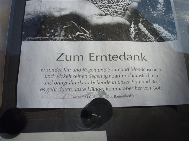 Erntedank